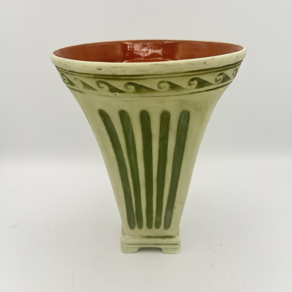 The LeaJoy galleries MCM Art Pottery flower Vase